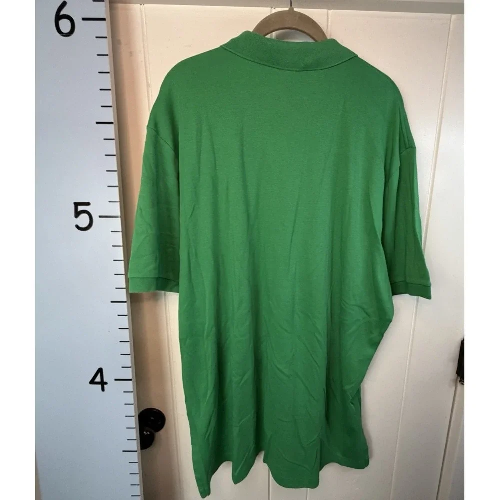 Polo Ralph Lauren Classic Fit Green Golf Polo Shirt Men's Size 2XL Cotton Sporty